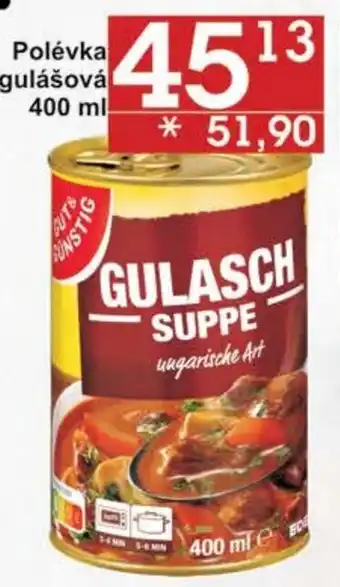 Jip Polévka gulášová 400 ml nabídka