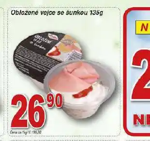 Hruška Obložené vejce se šunkou nabídka