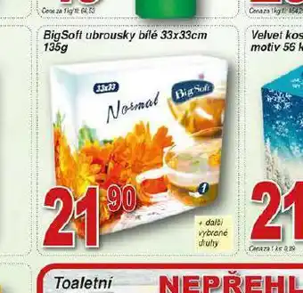 Hruška Big soft ubrousky nabídka