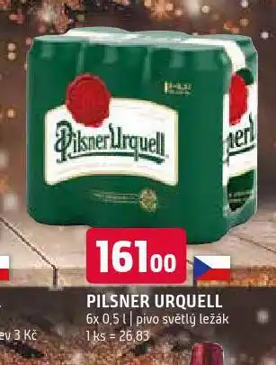 Terno Pivo pilsner urquell nabídka