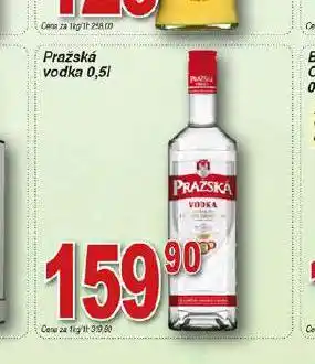 Hruška Pražská vodka nabídka