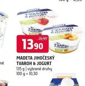 Terno Madeta jihočeský tvaroh nabídka
