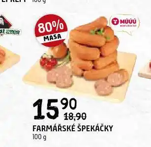 Terno Farmářské špekáčky nabídka