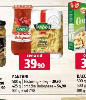 Terno Panzani omáčka nabídka