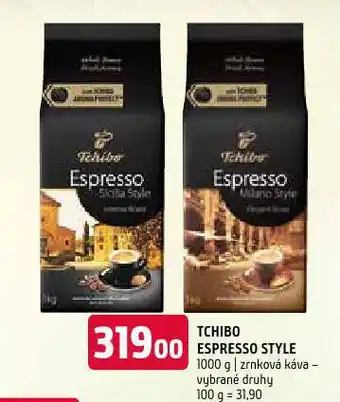 Terno Káva tchibo nabídka