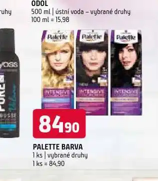 Terno Palette barva na vlasy nabídka