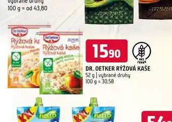 Terno Dr. oetker rýžová kaše nabídka