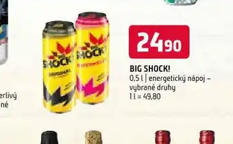 Terno Big shock energy drink nabídka