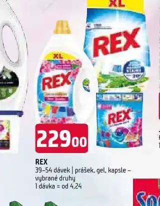 Terno Rex prací prostředek nabídka