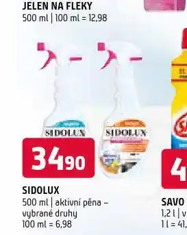 Terno Sidolux aktivní pěna nabídka