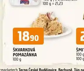 Terno Škvarková pomazánka nabídka