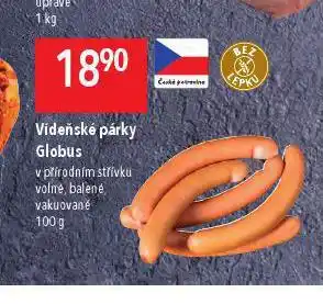 Globus Vídeňské párky nabídka