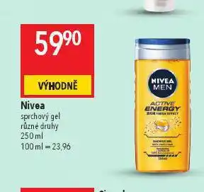 Globus Nivea sprchový gel nabídka
