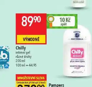 Globus Chilly mycí gel na intimní hygienu nabídka