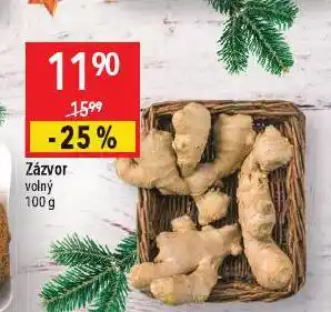 Globus Zázvor nabídka