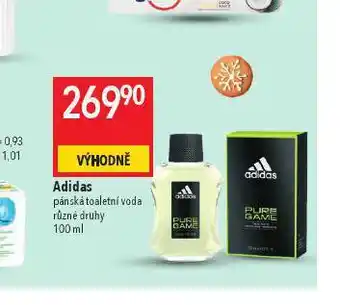 Globus Adidas toaletní voda nabídka