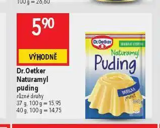 Globus Dr. oetker puding nabídka
