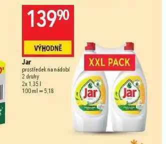 Globus Jar prostředek na nádobí nabídka