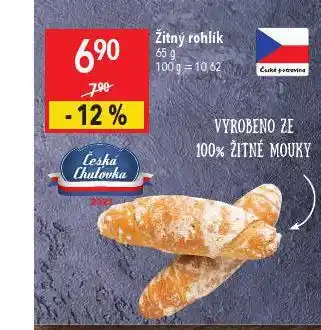 Globus Žitný rohlík nabídka