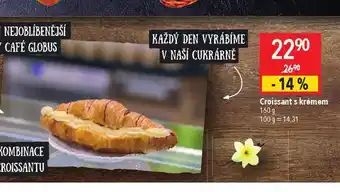 Globus Croissant s krémem nabídka