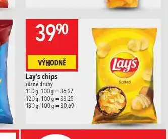 Globus Lay's chipsy nabídka