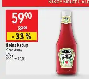 Globus Heinz kečup nabídka