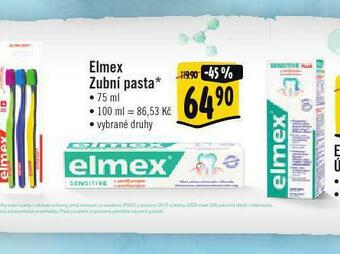 Albert Elmex zubní pasta nabídka