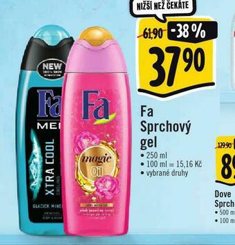 Albert Fa sprchový gel nabídka