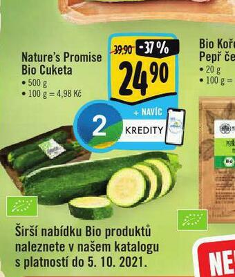 Albert Bio cuketa nabídka