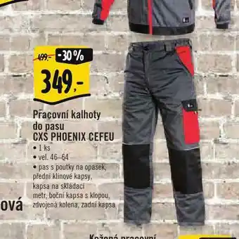 Albert Pracovní kalhoty do pasu nabídka
