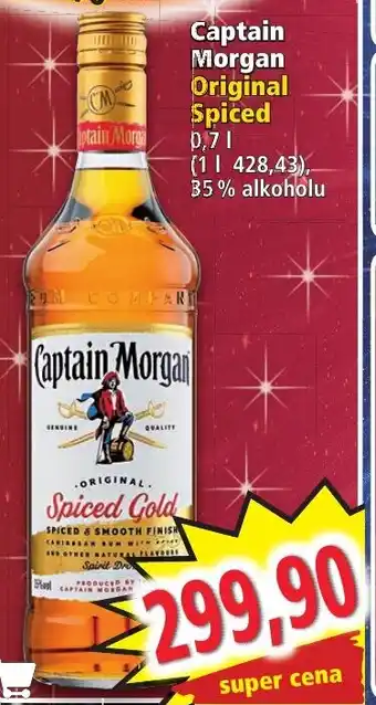Norma Captain Morgan Original Spiced 0,7L nabídka