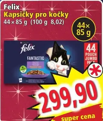 Norma Felix Kapsičky pro kočky nabídka