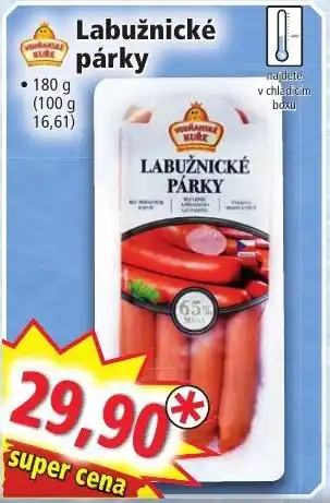 Norma Labužnické párky nabídka
