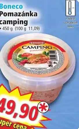 Norma Boneco Pomazánka camping nabídka