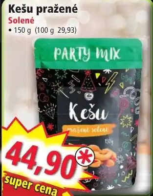 Norma Kešu pražené Solené nabídka