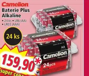 Norma Camelion Baterie Plus Alkaline nabídka