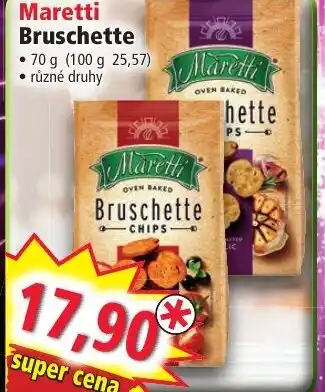 Norma Maretti Bruschette nabídka