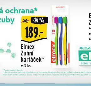 Albert Elmex zubní kartáček nabídka