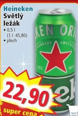 Norma Heineken Světlý ležák nabídka