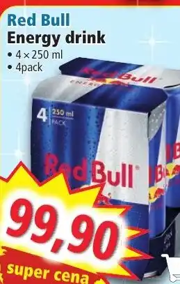 Norma Red Bull Energy drink nabídka
