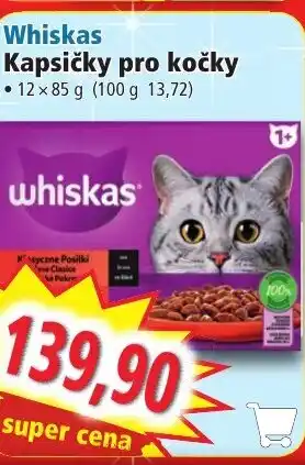 Norma Whiskas Kapsičky pro kočky nabídka
