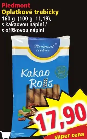 Norma Piedmont Oplatkové trubičky nabídka