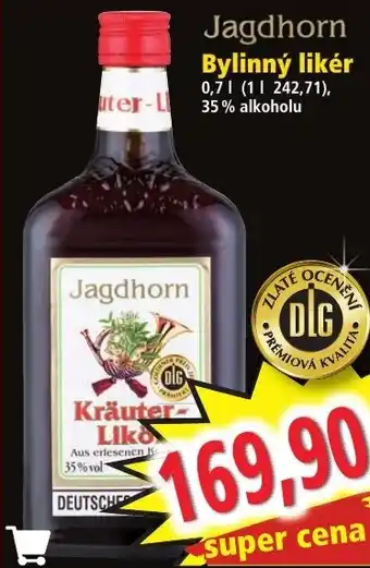 Norma Jagdhorn Bylinný likér nabídka