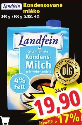 Norma Landfein Kondenzované mléko nabídka