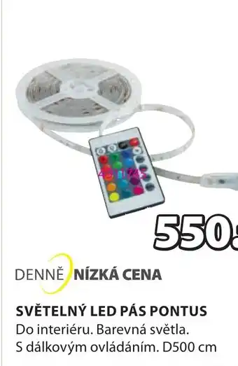 JYSK SVĚTELNÝ LED PÁS PONTUS nabídka