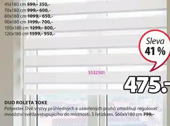 JYSK DUO ROLETA TOKE nabídka