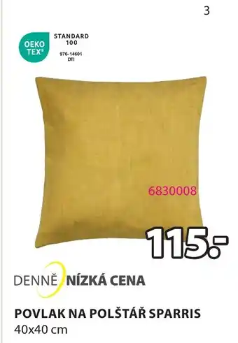 JYSK POVLAK NA POLŠTÁŘ SPARRIS nabídka