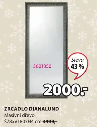 JYSK ZRCADLO DIANALUND nabídka