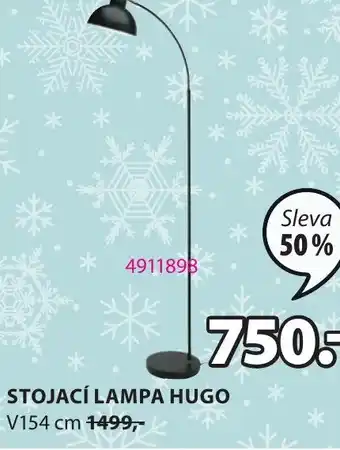 JYSK STOJACÍ LAMPA HUGO nabídka