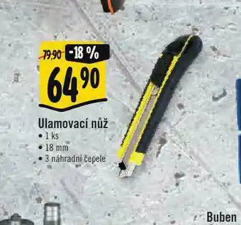 Ulamovací nůž